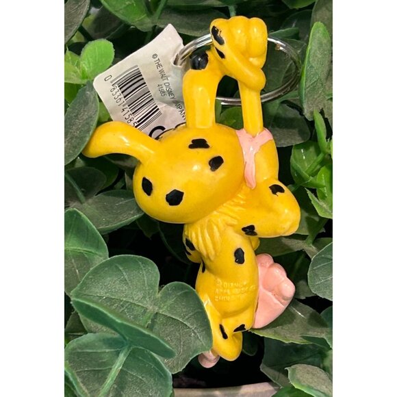 Disney Marsupilami Applause Keychain Yellow Figurine Hanging Design Keyring - Picture 4 of 7